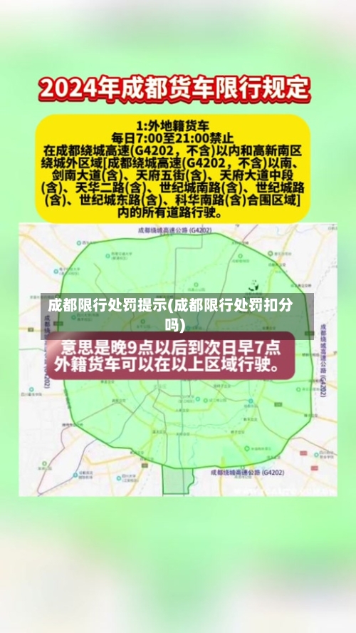 成都限行处罚提示(成都限行处罚扣分吗)
