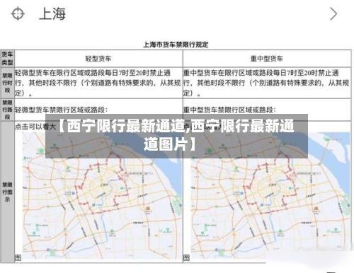 【西宁限行最新通道,西宁限行最新通道图片】-第3张图片