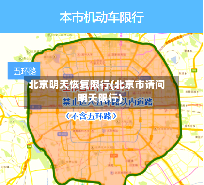 北京明天恢复限行(北京市请问明天限行)