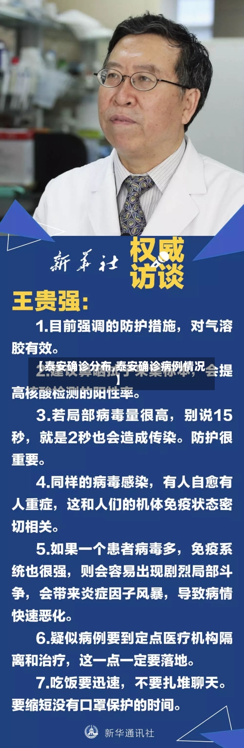 【泰安确诊分布,泰安确诊病例情况】