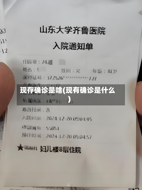 现存确诊是啥(现有确诊是什么)-第2张图片