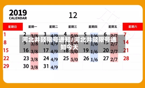 河北井陉限号通知/河北井陉限号通知今天