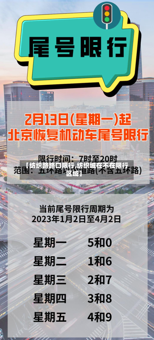【纺织路路口限行,纺织城在不在限行区域】-第3张图片