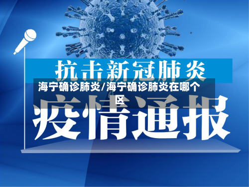 海宁确诊肺炎/海宁确诊肺炎在哪个区