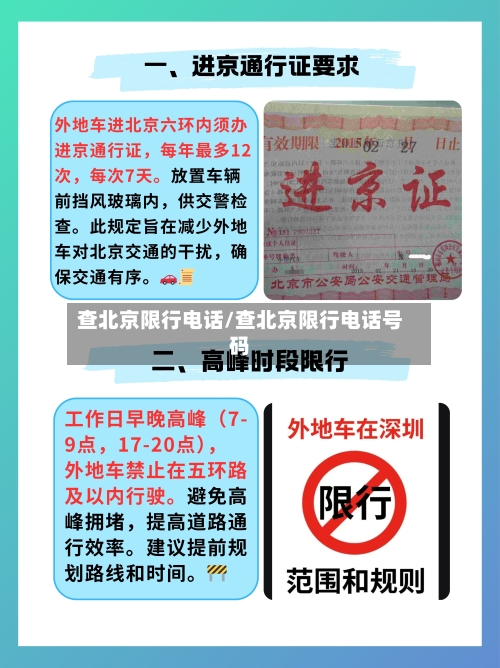 查北京限行电话/查北京限行电话号码-第2张图片
