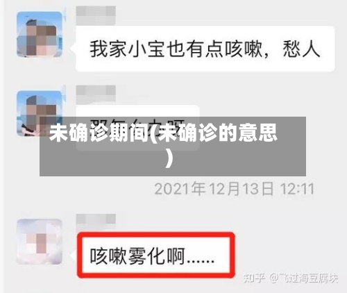 未确诊期间(未确诊的意思)-第2张图片
