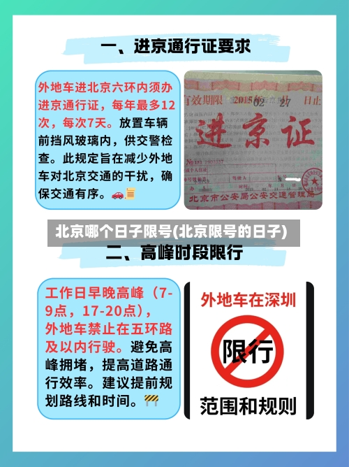北京哪个日子限号(北京限号的日子)-第3张图片