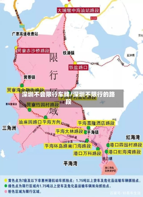 深圳不会限行车牌/深圳不限行的路段-第2张图片
