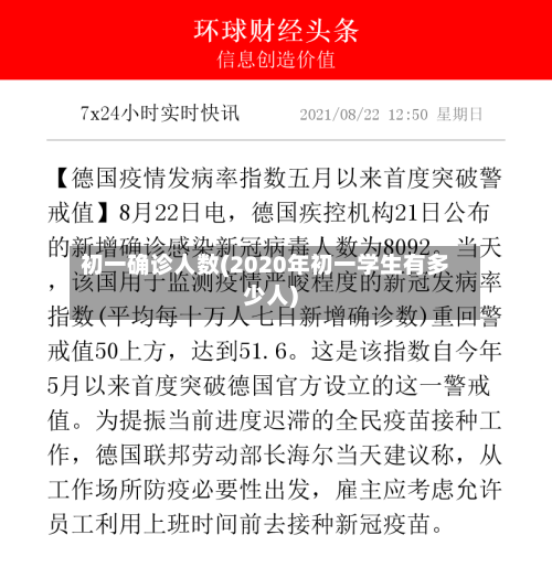 初一确诊人数(2020年初一学生有多少人)-第3张图片