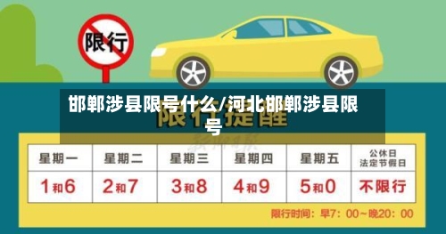 邯郸涉县限号什么/河北邯郸涉县限号