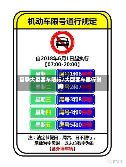 夏季大型客车限行/大型客车禁行时间-第3张图片