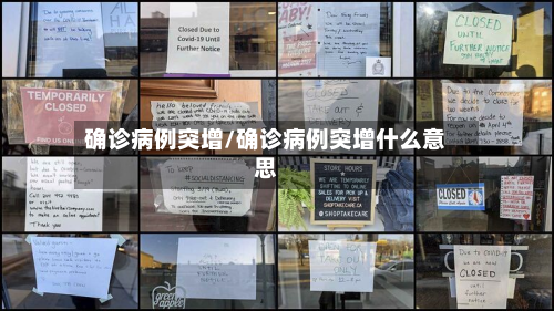 确诊病例突增/确诊病例突增什么意思