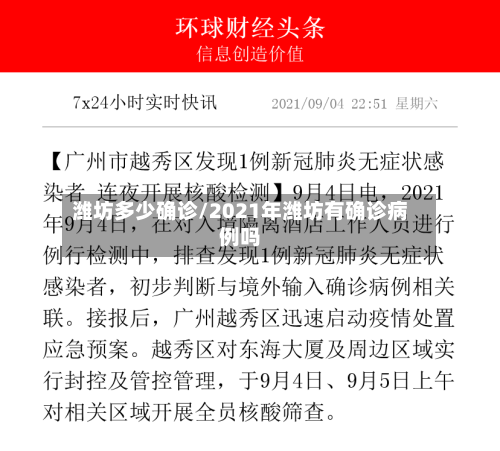 潍坊多少确诊/2021年潍坊有确诊病例吗-第3张图片