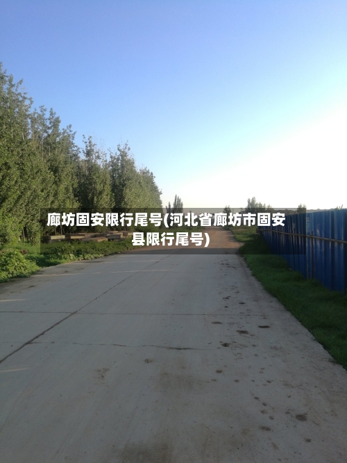 廊坊固安限行尾号(河北省廊坊市固安县限行尾号)-第2张图片