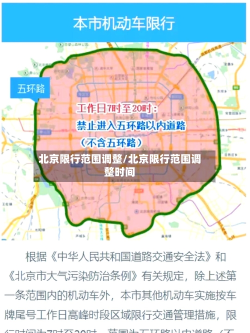 北京限行范围调整/北京限行范围调整时间-第2张图片