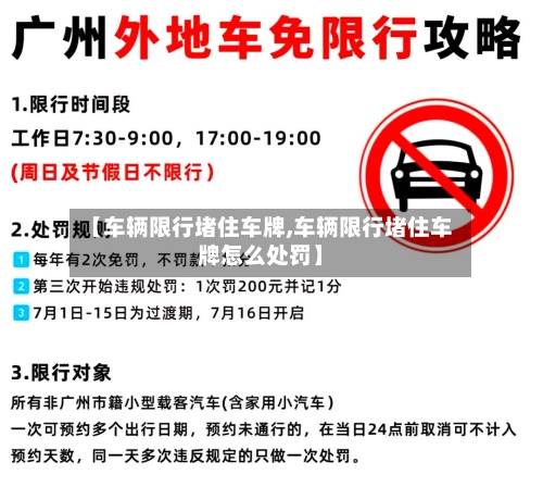 【车辆限行堵住车牌,车辆限行堵住车牌怎么处罚】