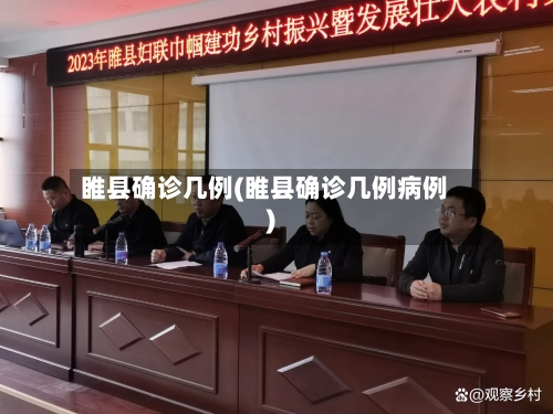 睢县确诊几例(睢县确诊几例病例)-第2张图片