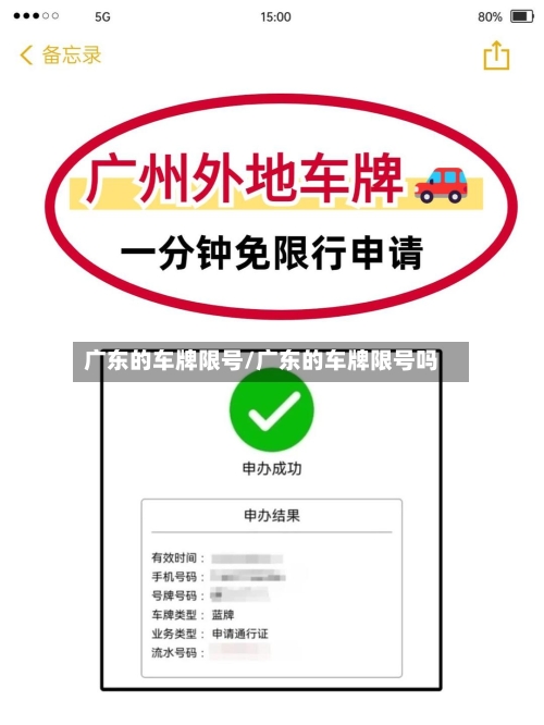 广东的车牌限号/广东的车牌限号吗