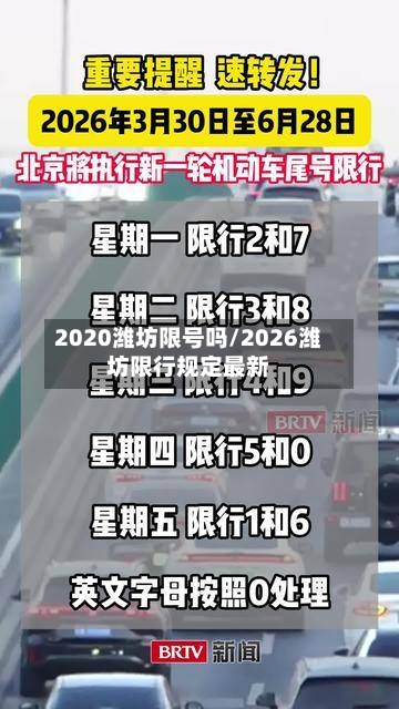 2020潍坊限号吗/2026潍坊限行规定最新