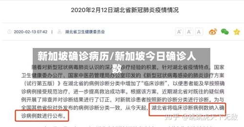 新加坡确诊病历/新加坡今日确诊人数-第3张图片