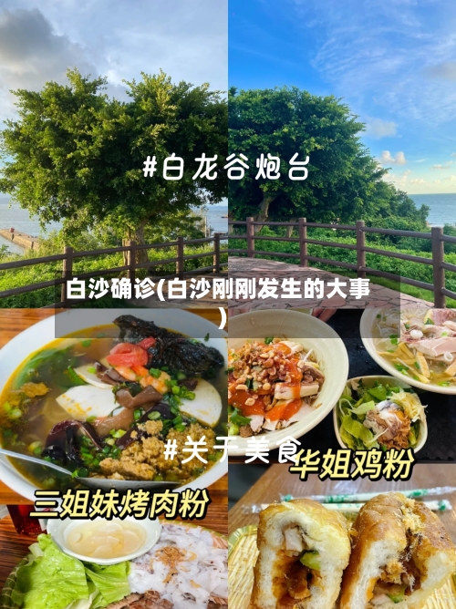 白沙确诊(白沙刚刚发生的大事)-第2张图片