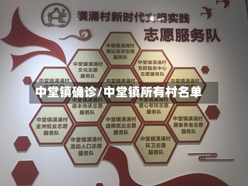 中堂镇确诊/中堂镇所有村名单-第2张图片