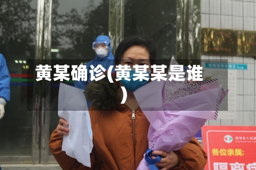 黄某确诊(黄某某是谁)-第3张图片