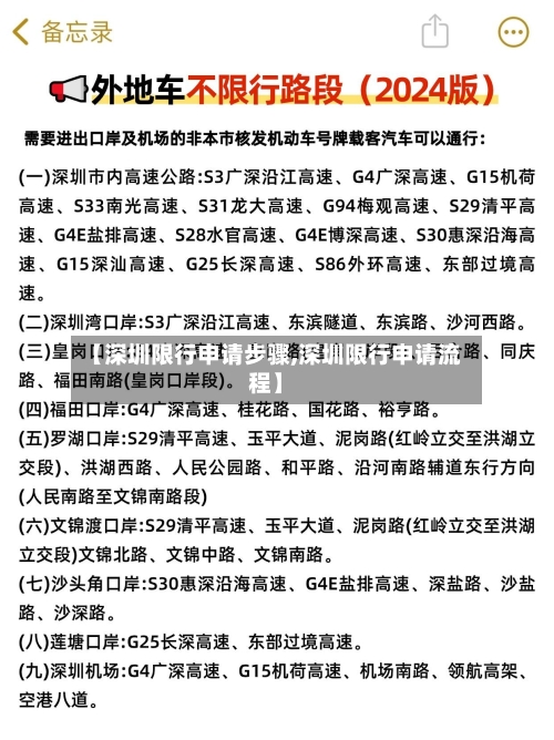 【深圳限行申请步骤,深圳限行申请流程】-第3张图片