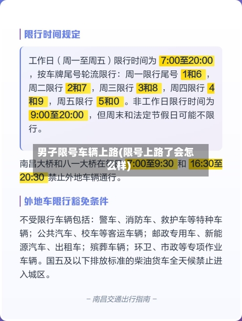 男子限号车辆上路(限号上路了会怎么样)-第2张图片