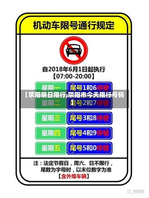 【荥阳明日限行,荥阳市今天限行号码】-第3张图片