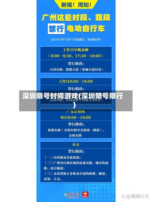 深圳限号时间游戏(深圳限号限行)