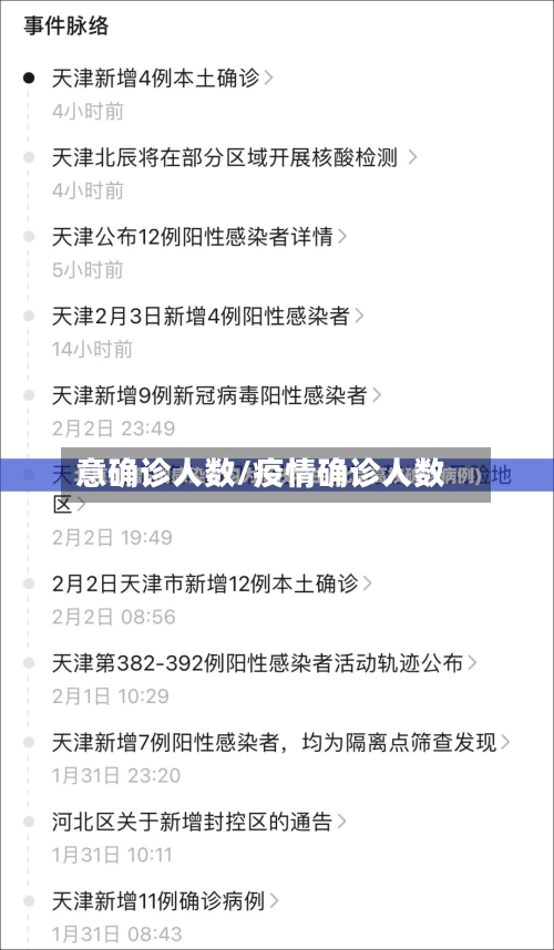 意确诊人数/疫情确诊人数-第2张图片