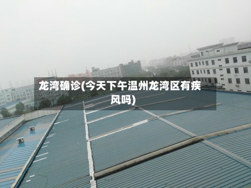 龙湾确诊(今天下午温州龙湾区有疾风吗)