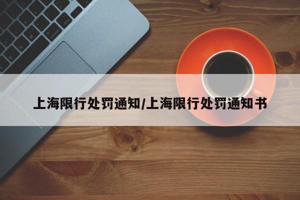 上海限行处罚通知/上海限行处罚通知书