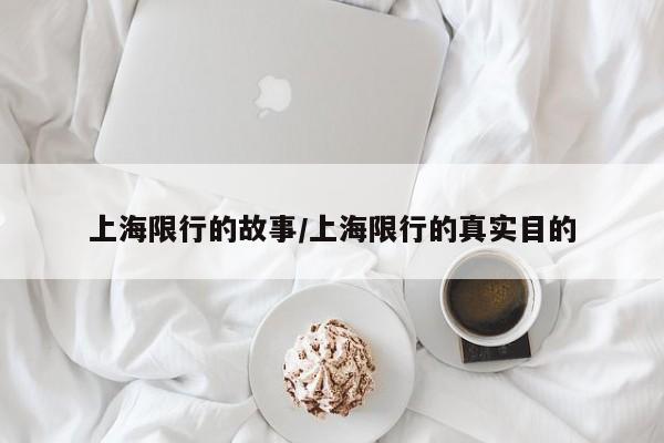 上海限行的故事/上海限行的真实目的